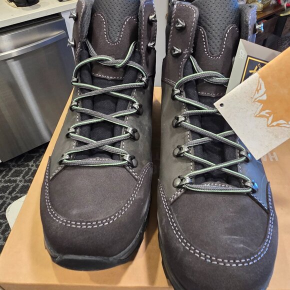 Hanwag TORSBY Lady GTX Women's Hiking Boot Shoes Asphalt - Mint Size 10 US NEW - Picture 4 of 9
